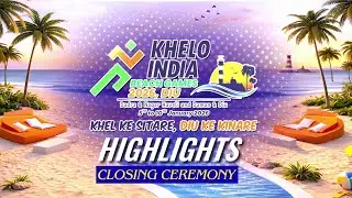 Highlights: Closing Ceremony - Khelo India Beach Games 2026, Diu | Doordarshan Sports