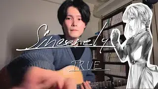 Sincerely/TRUE (TV size) cover