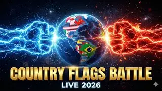 🔴Learn Country Flags - 2026 geography🤩🌍🎵✅ 29.01.2026.