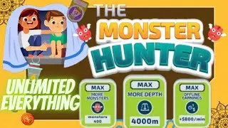 Monster Hunter Game Hack | 4000M depth in 5 minute #monsterhunter #raygame #btgmediaofficial