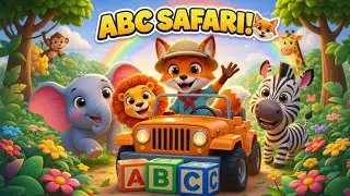 ABC Jungle Safari  | Learn Animals A&ndash;Z for Kids #abcdsong #nurseryrhymes