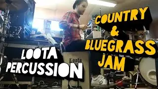 Country & Bluegrass Jam w/ Loota Percussion | Tommi Kolsi