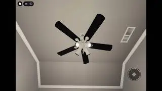 52&rdquo; Hampton Bay Redington Ceiling Fan (Factory Speeds)