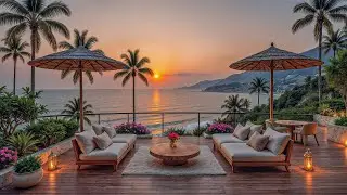 Gentle Bossa Nova Jazz For Sea Breeze Moments & Cozy Tropical Retreat &ndash; Oceanview Sunset Jazz Lounge