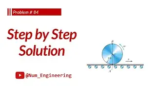 16&ndash;84  The conveyor belt is moving to the right at #dynamics