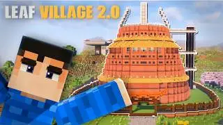 Naruto World Comes to Minecraft! Leaf Village 2.0 | Hindi Gameplay