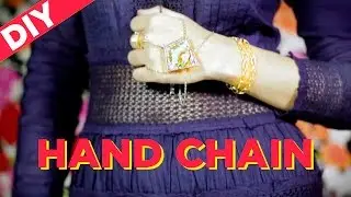 DIY Hand chain, How to Make Your Own Hand Chain| StyleIndi | Indi in the city
