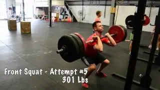 CrossFit - WOD 120810 Demo with  Rob Morris