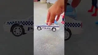 Epic Toy Vehicle Showdown! 🚓🔥 Police Car, Brezza & Truck in Action!