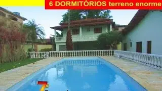 CASA COM  PISCINA ESPETACULAR  terreno grande pertinho da praia de Itanhaem SP