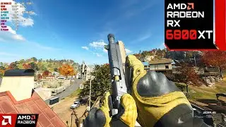 BO7 Warzone RX 6800 XT (FSR ON FG + 1440P Ultra Graphics)