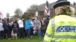 Nazi EDL infect Moortown in Leeds Saturday 4th May 2013