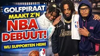 GOLFPIRAAT maakt z’n debuut bij de NBA⛹🏾‍♂️😱