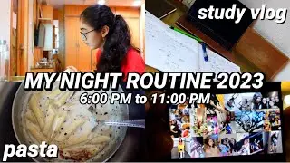 👩🏻&zwj;🏫 My Productive Night Routine | Study Vlog | Nehal Baid