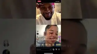 Usher and Ella Mai on Instagram live 3/26/20