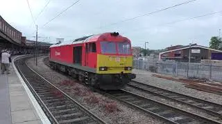(HD) DB Cargo 90019 & 60017 working 'The Diversionary Tactic' Railtour - 1/6/16