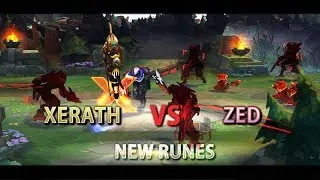 LoL - Preseason 8 Gameplay Xerath vs Zed - No Zhonya's Hourglass