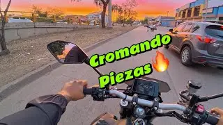Proyecto Honda CB125E Cromando Piezas MT09 