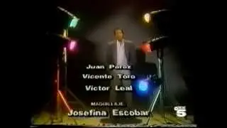 Se&ntilde;ora Sigla iniziale e finale/Entrada y Salida