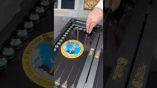 Custom Military Backgammon | Full Personalization | Tempered Glass