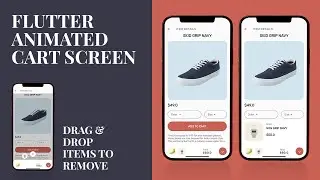 Flutter add product to cart animation | flutter ecommerce app adding products to cart