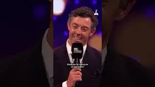 Rory McIlroy paid tribute to his family after winning SPOTY 2025 🥹 | BBC Sport