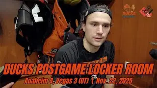 &laquo;Я увидел почти пиццу прямо посередине&raquo; &mdash; Каттер Готье о победе в ОТ | Ducks 4, Vegas 3