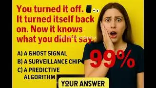Ghost Signal, Spy Chip, or AI? What's Inside Your Device?Your Greatest Fear About Technology is True