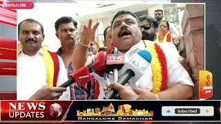 Kannadigas Rise Against Exploitation! Ningaraju Gowda leads protest demanding justice for workers