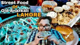 Old Anarkali Food Street LAHORE #lahorestreetfood #fastfood  #zingerburger #pizzalover