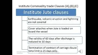 IC 67 Chapter 5 cargo insurance part 2
