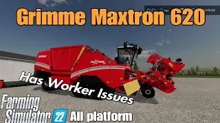 Grimme Maxtron 620  / mod for all platforms on FS22