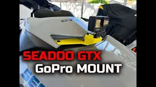 Seadoo GTX gopro mount installation
