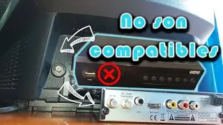 Cómo poner TDT en un Televisor que solo tiene entrada coaxial