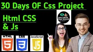 30 Days Of Css Project Course Code by Harry Programming | Html CSS js Tutorial Source Code | #virel