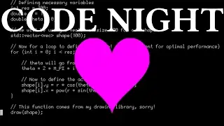 Code Night: Drawing a Heart
