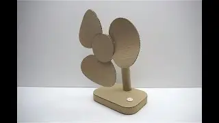 DIY At Home Electric Table Fan Using Cardboard