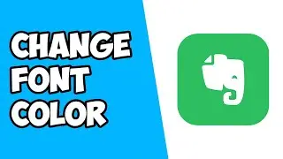 How To Change Font Color on Evernote