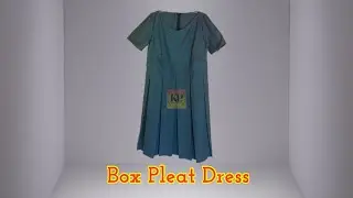 Sew with Me: Making A Box Pleat Dress