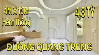 Bán Nhà Gò Vấp 2476} Ngang 4m X 10m Giá Hơn 4 Tỷ . Đường Quang Trung Quận Gò Vấp
