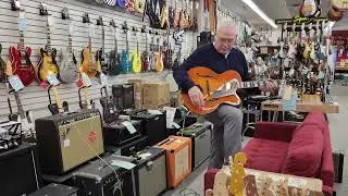 Гитара Eastman с арочным верхом из огненного клена
