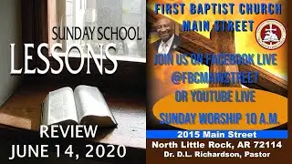 Sunday, June 14, 2020   from the Sunday School Publishing Board