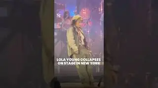 Lola Young collapses on stage at festival in New York