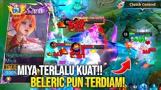 Miya New Patch Terlalu Op‼️Musuh Auto Ketar Ketir! | Gameplay Top Global Miya - Mobile Legends