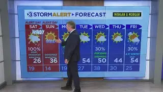 David Karnes' Saturday morning weather