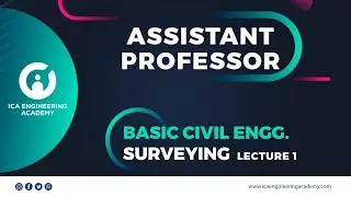 ASST. PROFESSOR | FREE CLASS  | BASIC CIVIL ENGINEERING | LECTURE 1 | CE | ECE | EEE | ME | CS
