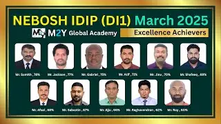 NEBOSH IDIP DI1 March 2025 | Distinction Holders & Top Performers #NEBOSHIDIP #NEBOSHDiploma #Result