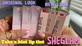 Sheglam ❤️ take a hint lip tint swatches