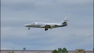 1988 Cessna S550 Citation S/II | Landing | New Century AirCenter (JCI/KIXD) | N552CJ
