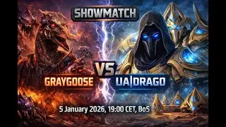 Showmatch. GrayGoose (Z) vs UA]Drago (P). BO5. Revenge.